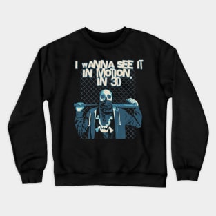 BTS Jeon Jungkook I wanna see it motion 3d typography graphic army | Morcaworks Crewneck Sweatshirt